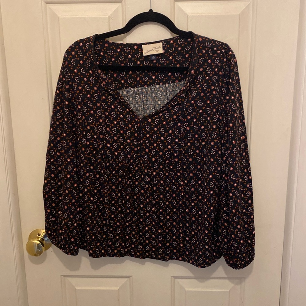 Cute Fall top size XL